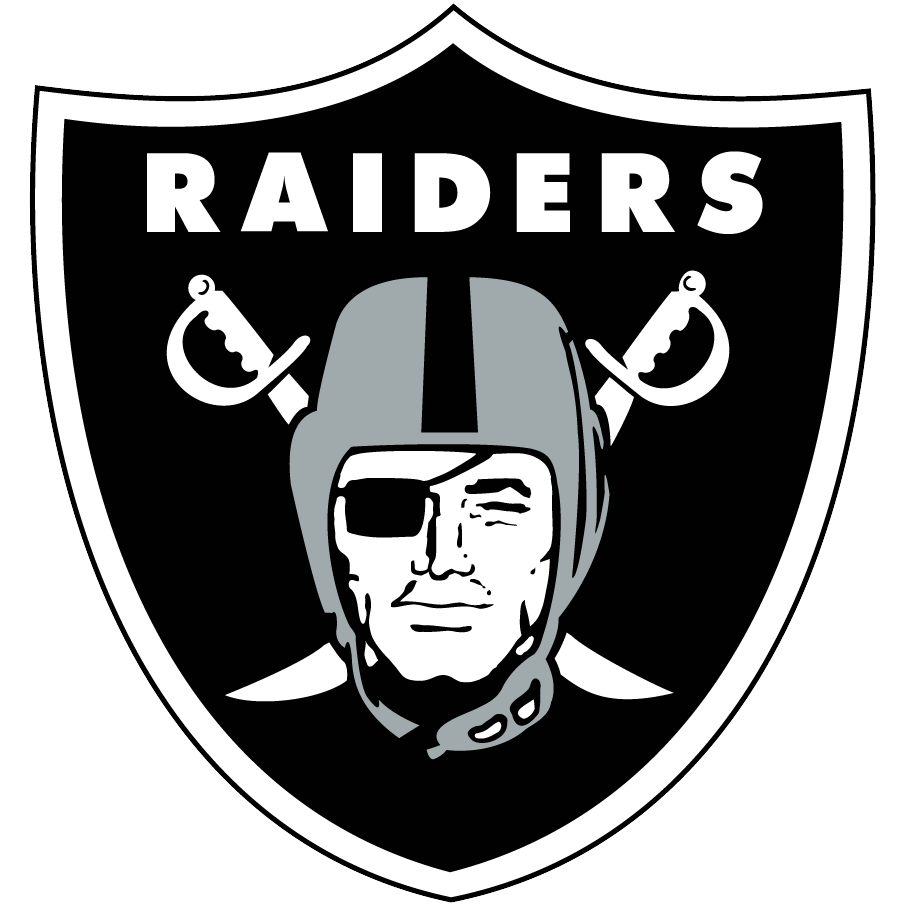 Las Vegas Raiders iron ons